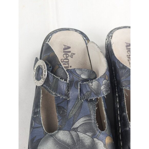 Alegria Classic Flower Slip On Mule Women Size ALG 336 Size 42 US 9.5 - Picture 5 of 13